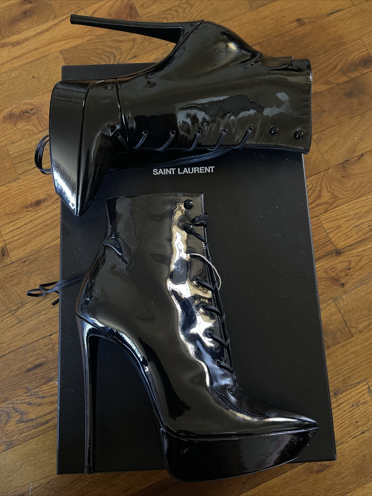 Saint Laurent stivali donna