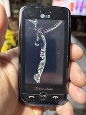 LG BANTER TOUCH Black and Blue  U.S. Cellular  Rare W/Box Parts Only