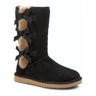 Schwarze Koolaburra Stiefel und Stiefeletten für Damen