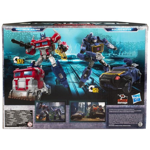 Transformers: Reactivate Video Game-Inspired Optimus Prime and Soundwave 2-Pa... - Picture 6 of 6