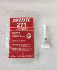 27105 Loctite 271 27105 High Strength Threadlocker 0.5 ML Tube Made In USA