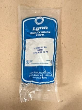 *NEW* Lynn Electronics Corp. LH4DU12PG 12' Handset Coiled Cord (Pearl Gray)