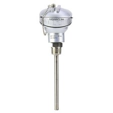 RTD PT100 Temperature Sensor Probe 1/2" NPT Thread Thermocouple Terminal Head...