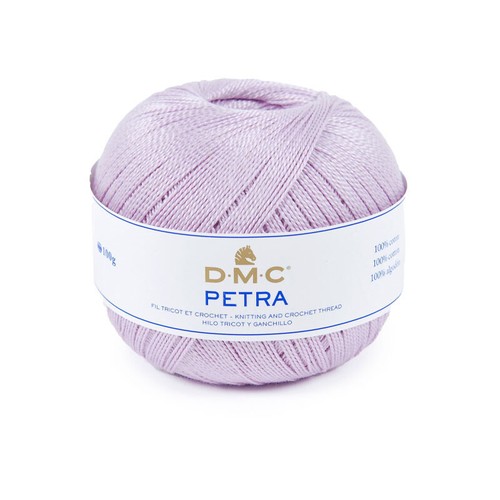 DMC, Filo Petra, 100% cotone, colore: marrone scuro, misura 5