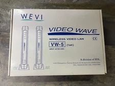 IDX Wevi Cam Video Wave VW-5 TX RX Wireless Transmission Receiver System Used