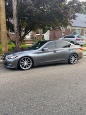 Rohana Wheels Rfx1 Brushed Titanium Rims 20 5x114.3 With Tires One Flat