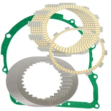 Clutch Friction Plates And Gasket for Yamaha XVZ1300Tf Royal Star Venture 99-09