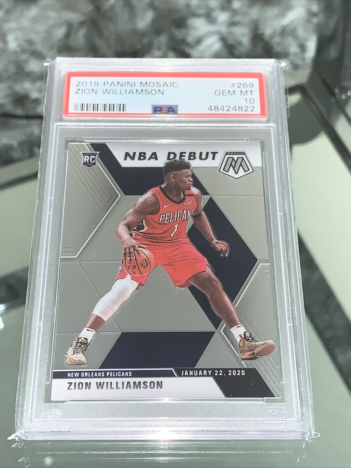 Zion Williamson Panini Mosaic 2019 Rookie PSA 10 GEM MINT🔥Invest🔥Future MVP⭐️