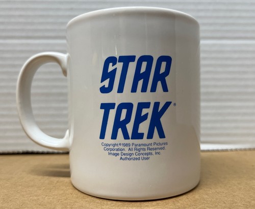 Star Trek Transporter Mug Coffee Cup Vintage 1989 Kilncraft STL England - Picture 3 of 8