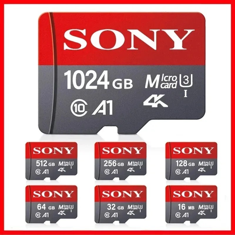 1TB SONY Ultra Micro SD/TF Flash Memory Card 128GB 256GB 1TB 512GB