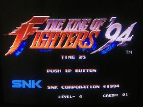 The King of Fighters '94 SNK Neo Geo MVS Kit Japan