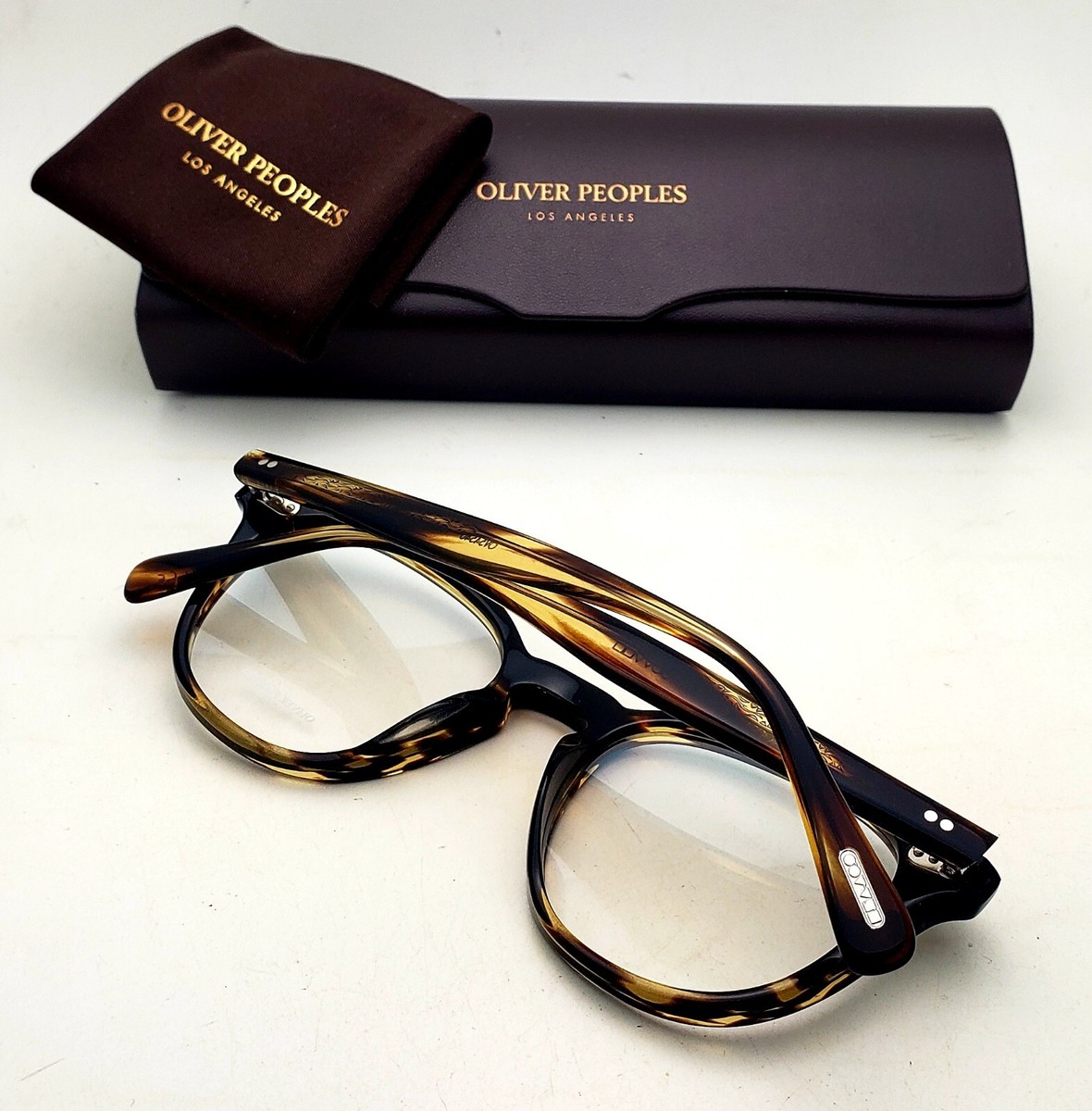 New OLIVER PEOPLES DESMON Eyeglasses OV5454U 1003 50-21 Cocobolo