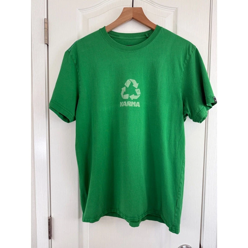 prana karma recycle short sleeve organic cotton shirt