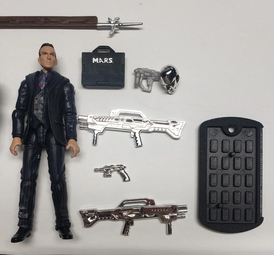 GI JOE RISE OF COBRA 2009 SDCC DESTRU PAQUETE DE 2 SUELTOS COMPLETOS CON CAJA Foto 4 de 4