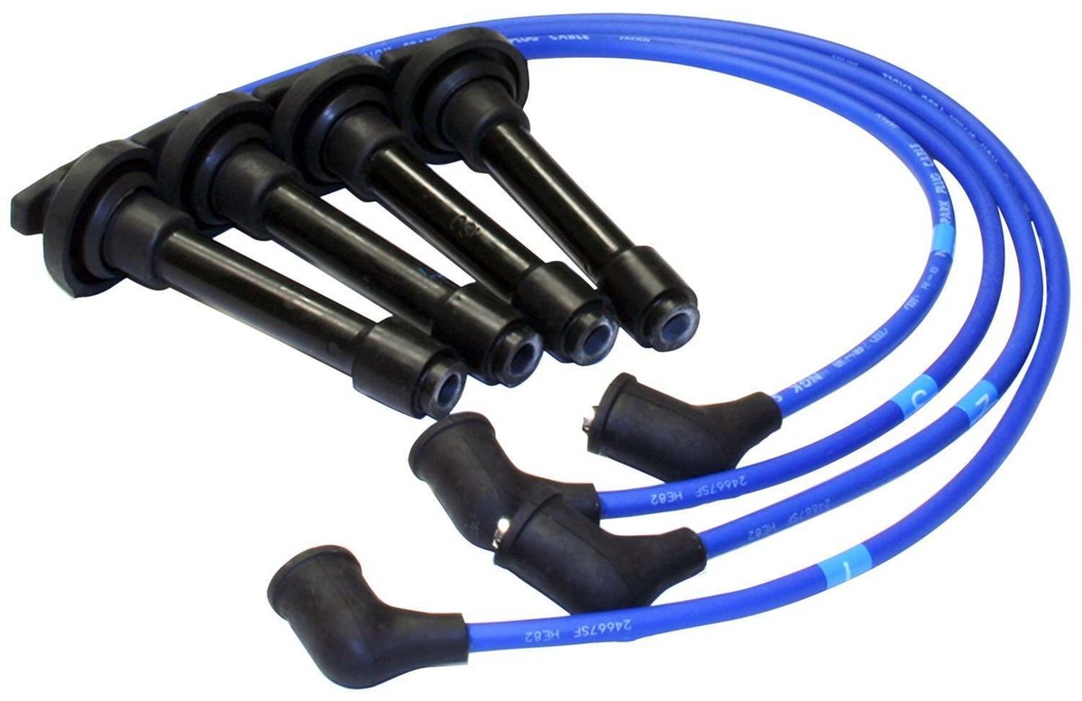 For Acura Integra NGK Japan Blue Spark Plug Wire Set HE82 & V
