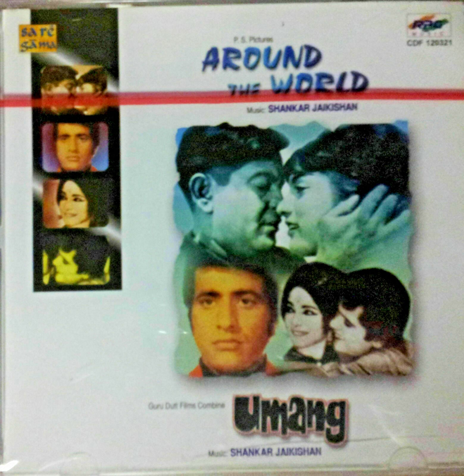 AROUND THE WORLD / UMANG  - Brand New Bollywood 2 film's Songs On One CD