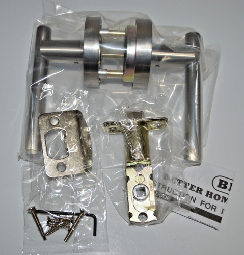 Juego de paso de palanca tubular BHP Skyline Boulevard 39115SN grado 3 níquel satinado NUEVO - Imagen 9 de 9