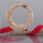 CARTIER Statement Ohrring - Clip -49 Brillanten ges. ca. 1,20ct-18K/750 Gelbgold