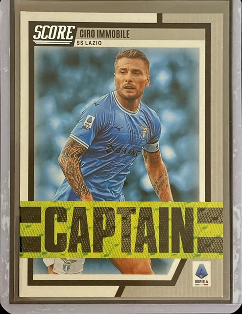Ciro Immobile - 2022-23 Panini Score Serie A Soccer - Captain #7