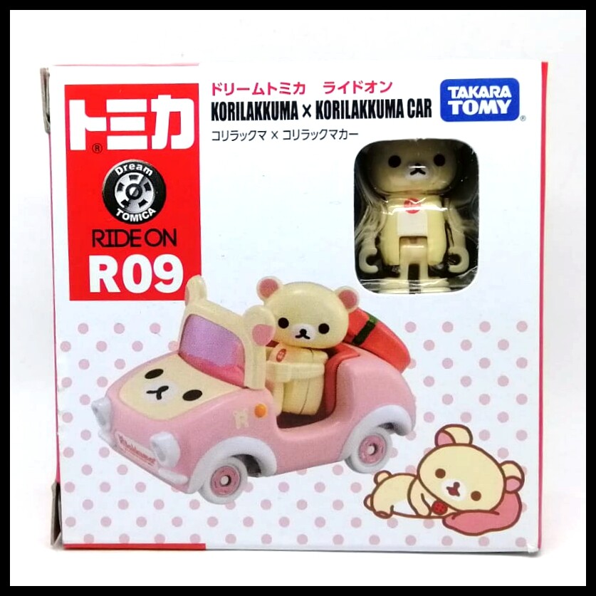 Tomica Dream RIDE ON R09 Korilakkuma x Korilakkuma Car 2018 New