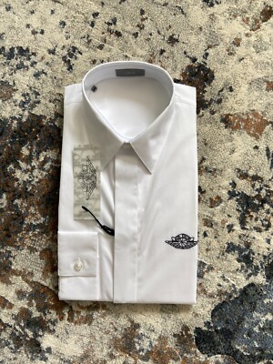 CHRISTIAN DIOR - AIR JORDAN - WHITE LONG SLEEVE SHIRT - SUPER RARE - SIZE 39