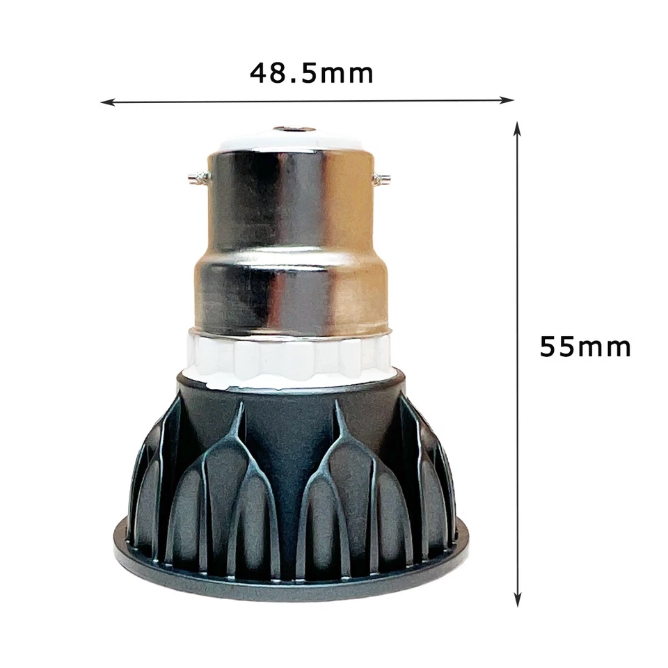 5W Dimmable LED COB Spotlight Bulbs GU10 MR16 GU5.3 E14 E27 Spot Light Lamp - Image 3 of 4