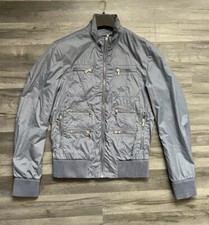 Dolce Gabbana Men’s Powder blue Nylon  Jacket Size IT 50