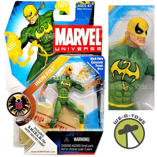 Marvel Universe Iron Fist Action Figure No.78694 Hasbro 2008 NRFP