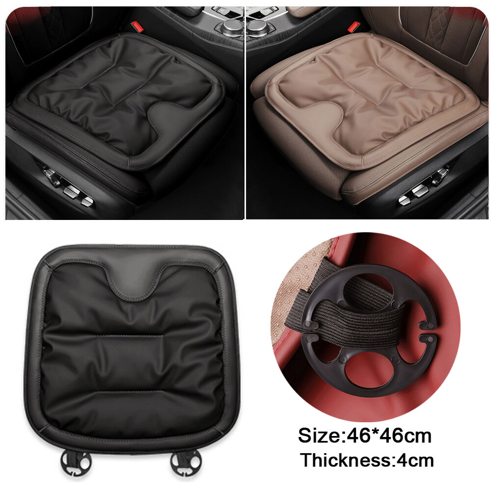 Universal Car Front Seat Cushion Cover Protector PU Leather Pad Mat Accessories