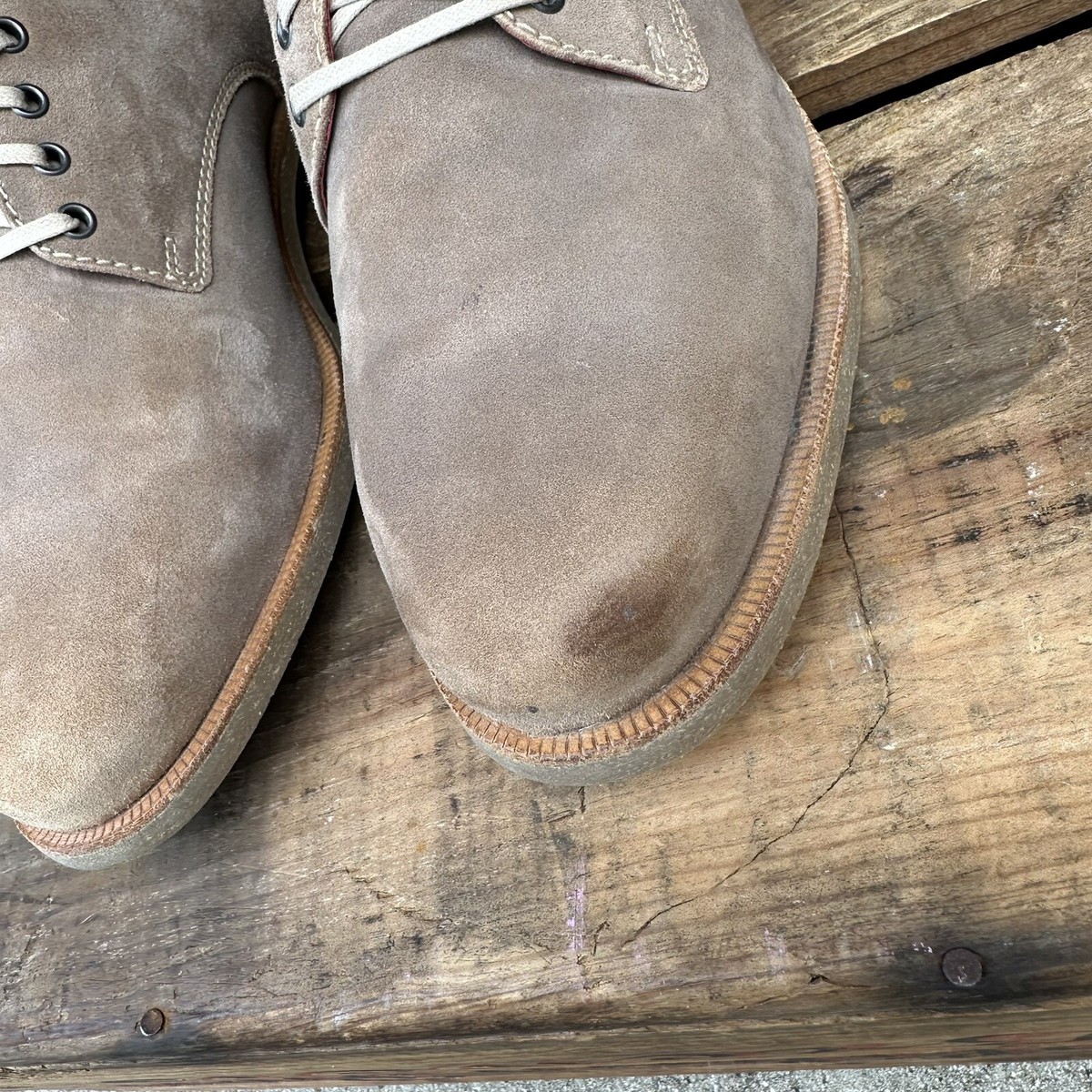 Cole Rood Haan Oxford Dress Shoes Mens 9 M Classic Suede  display picture 1