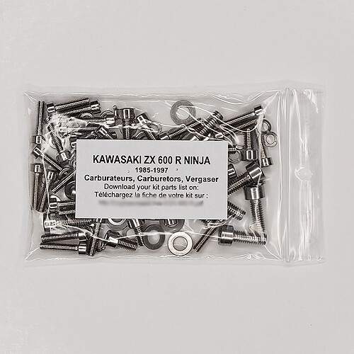 その他 allen KAWASAKI ZX 600 R NINJA 1985-1997 Carburetor stainless allen