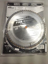 Avanti PRO 10 Inch 60 Tooth Fine Finish Circular Saw Blade Wood One Blade