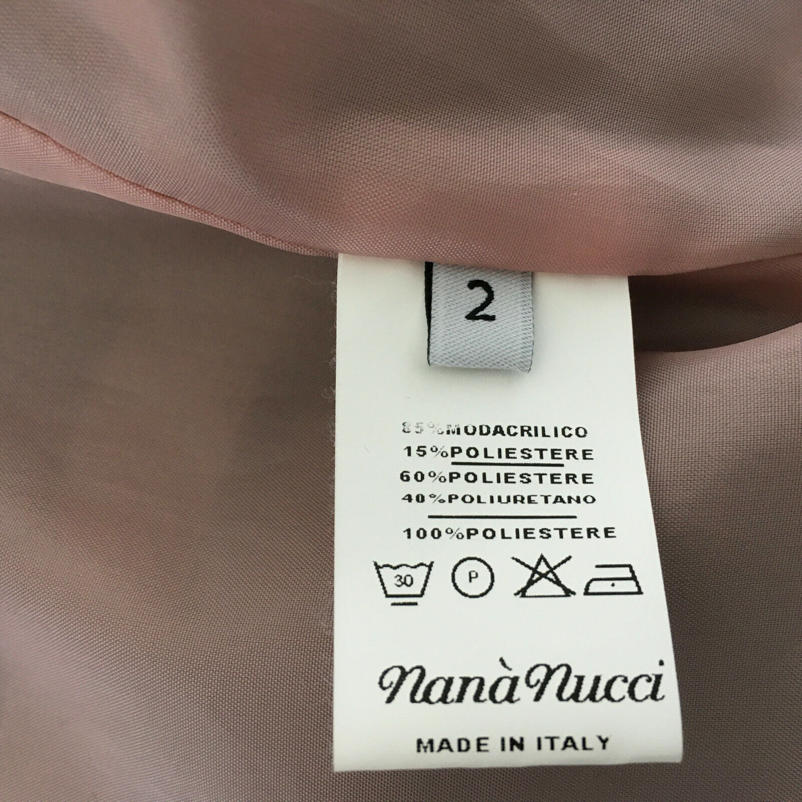 Nana Nucci Striped Faux Fur Jacket - Size 2 - image 10