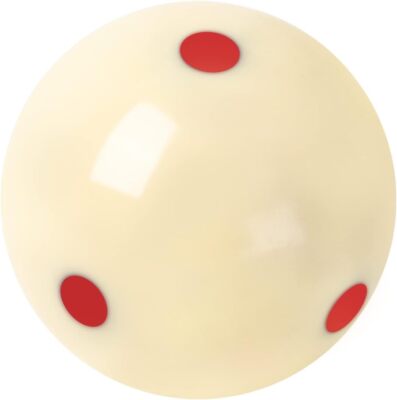 GSE 2-1/4-inch 6 Dot Billiard Practice PooL Cue Ball (Several Colors Available)