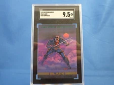 Blade Skybox Marvel 1993 Masterpieces #36 SGC 9.5 MT+