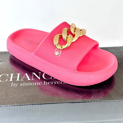 Chanclas by Simone Herrera, Sandale Bali, Fb flamingo, NEU