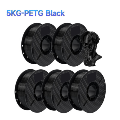 Kingroon 3D Filament PETG black 5KG