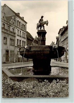 40158121 - 4002 Hall Donkey Fountain in the Old Market The Donkey on Roses