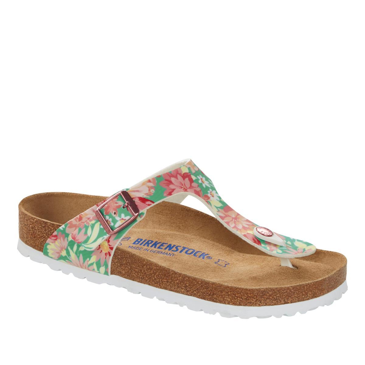 Birkenstock Gizeh REGULAR SOFT FOOTBED Sandals Birki Flor