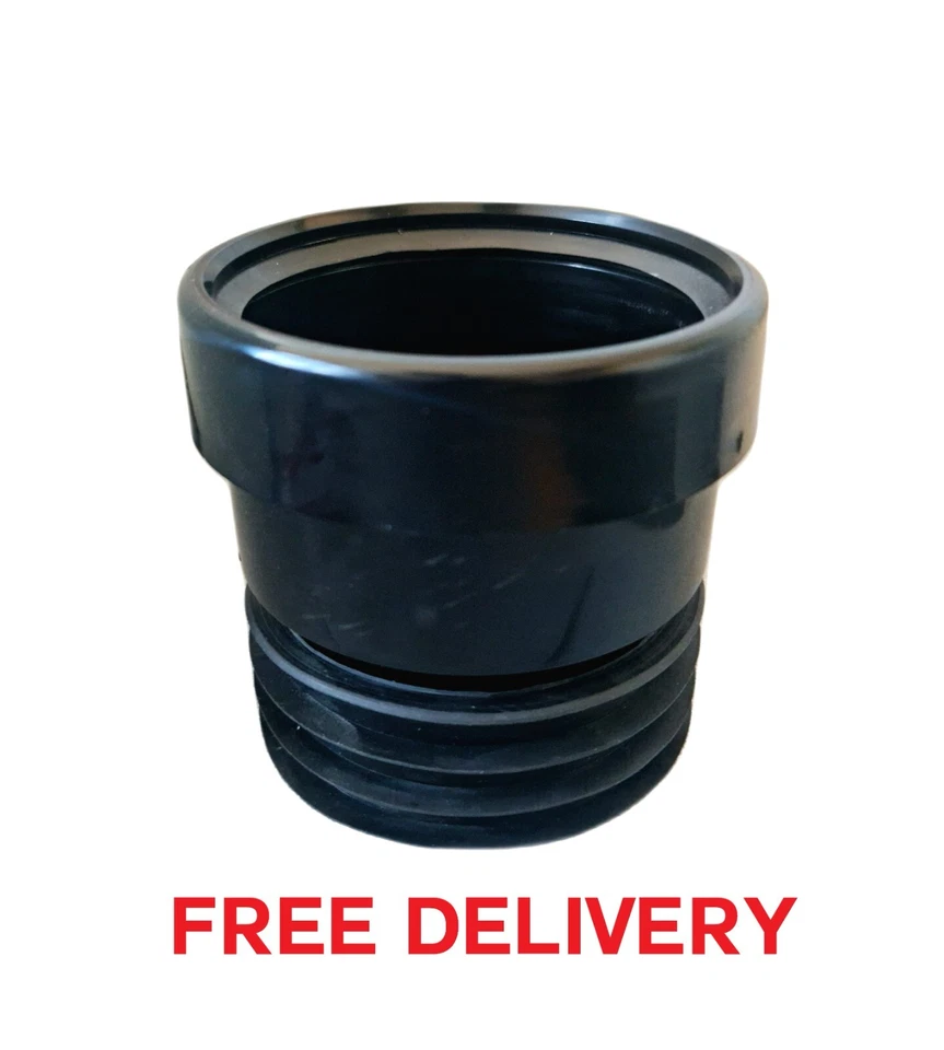 MCALPINE Underground 110mm Drain Adapter 4" Soil PVC Waste to Clay Cast Iron Converter