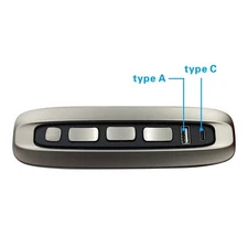 Okin FS.04.07.03 Power Recliner 7 Button 7 Pin Switch Control with USB A C Ports