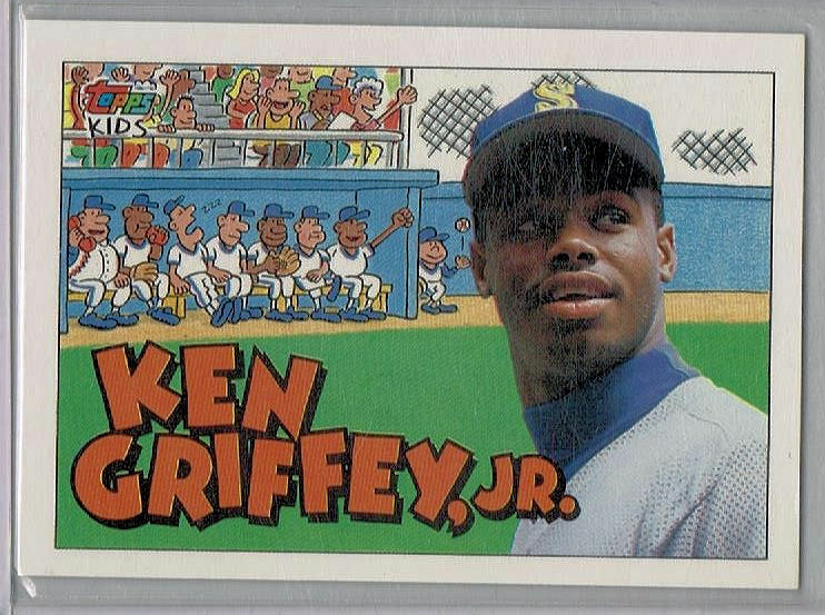 Ken Griffey Jr. サイン入りカード 1992 グリフィー 1992 Topps Gold Ken Griffey Jr. #50 Winner Card PSA 9 MINT