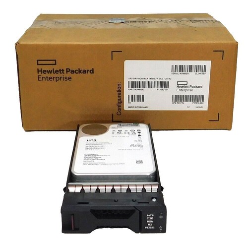 HPE R0Q62A P13252-001 MSA Enterprise 14TB SAS 7.2K LFF M2 HDD BRAND NEW - Afbeelding 4 van 5