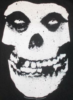 Misfits スカルデザイン Tシャツ Mサイズ Misfits Skull With Logo T Shirt Mens Medium M Official New