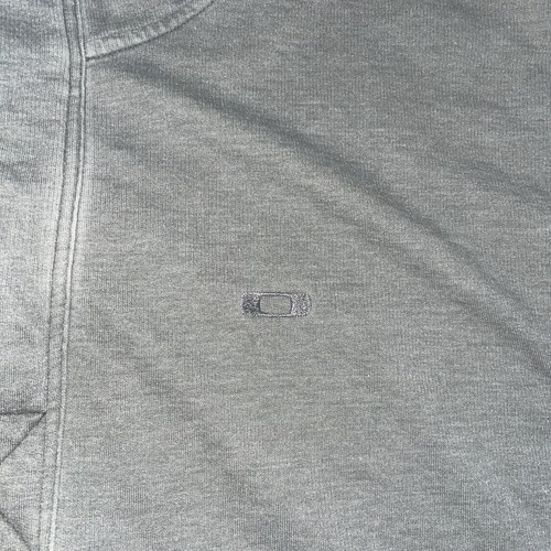 OAKLEY Charcoal Gray Hoodie 2 Pockets Shirt Mens Size XXL BID 4 CHARITY ❤️eb7m92 - Picture 2 of 8