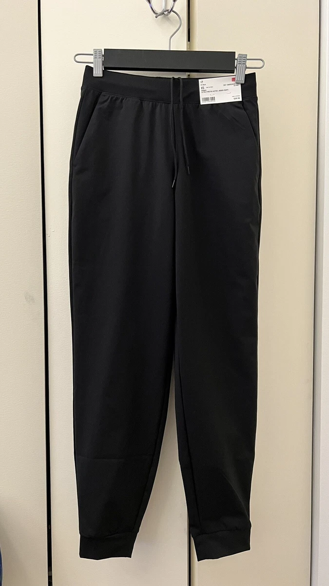 Uniqlo black sales jogger pants