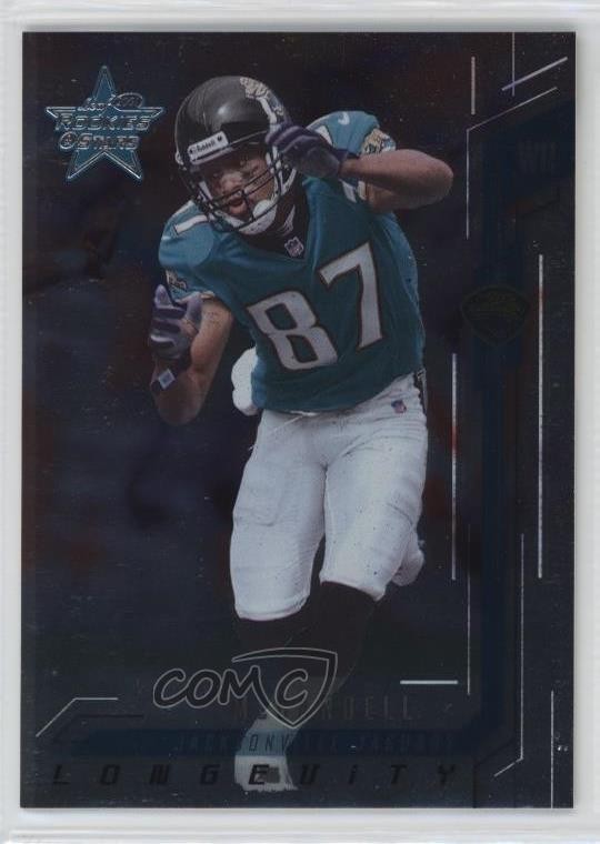2001 Leaf Rookies & Stars Longevity 10/50 Keenan McCardell #52 u6m