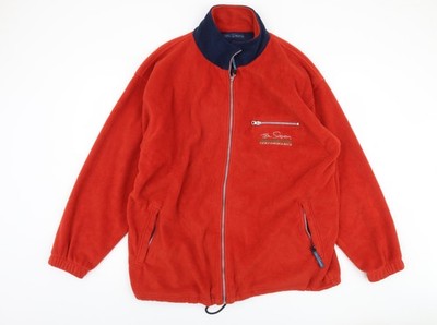 Tom Sayers Fleecejacke Herren rot XL