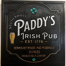Paddy's Irish Pub Sign