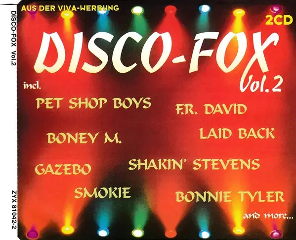 2xCD Boney M., Bonnie Tyler, Anita Ward a.o. Disco-Fox Vol. 2 Zyx - Bild 1 von 1